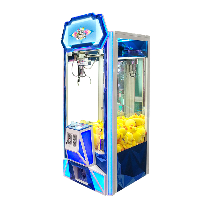 Arcade Toy Claw Vending Machine - เครื่องคีบตุ๊กตาหยอดเหรียญ, เกมอาร์เคดแบบหยอดเหรียญ, ตัวรับธนบัตร, นีโอเครน, เกมบันเทิงแสนสนุก
