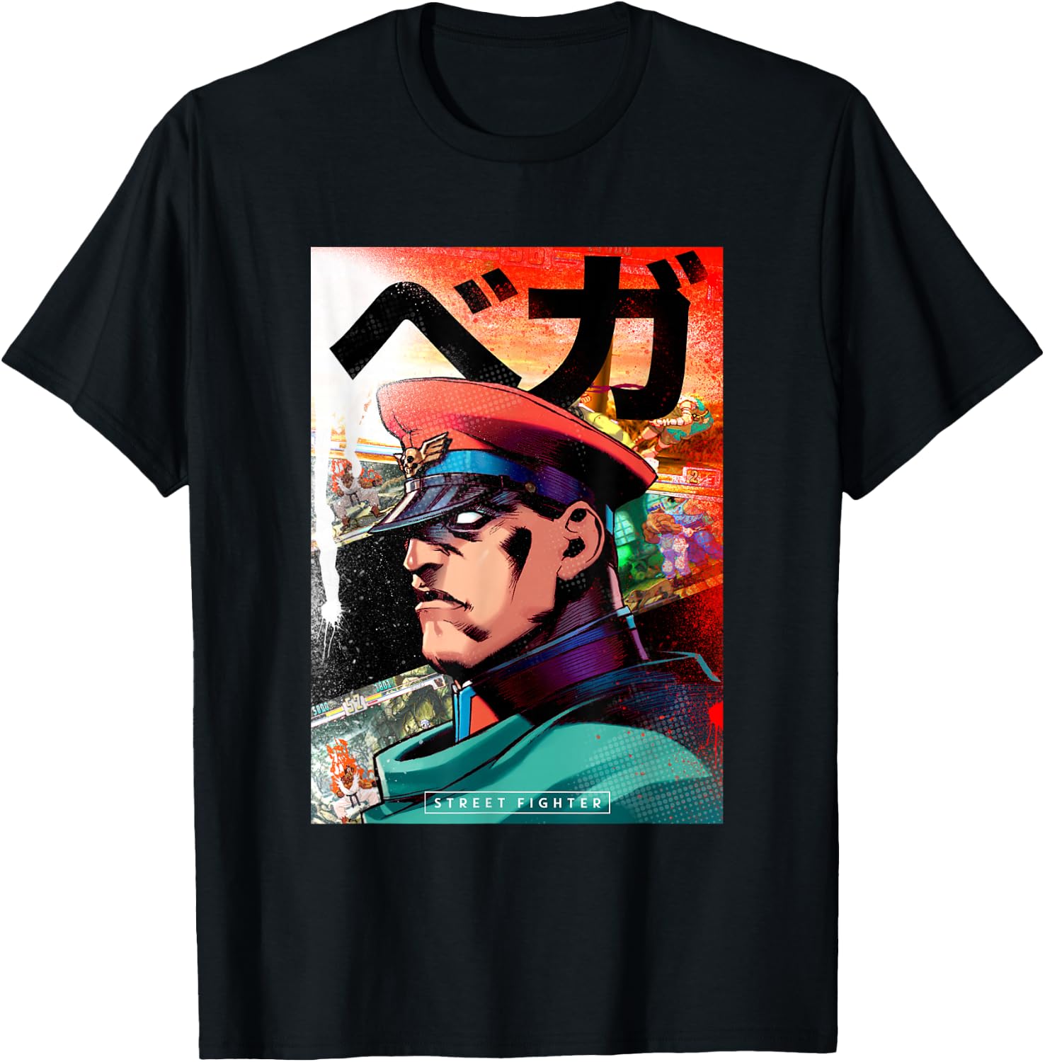 Arcade Vibes - เกมต่อสู้แนวอาร์เคดอย่างเป็นทางการของ Street Fighter | เสื้อยืด PAPL983