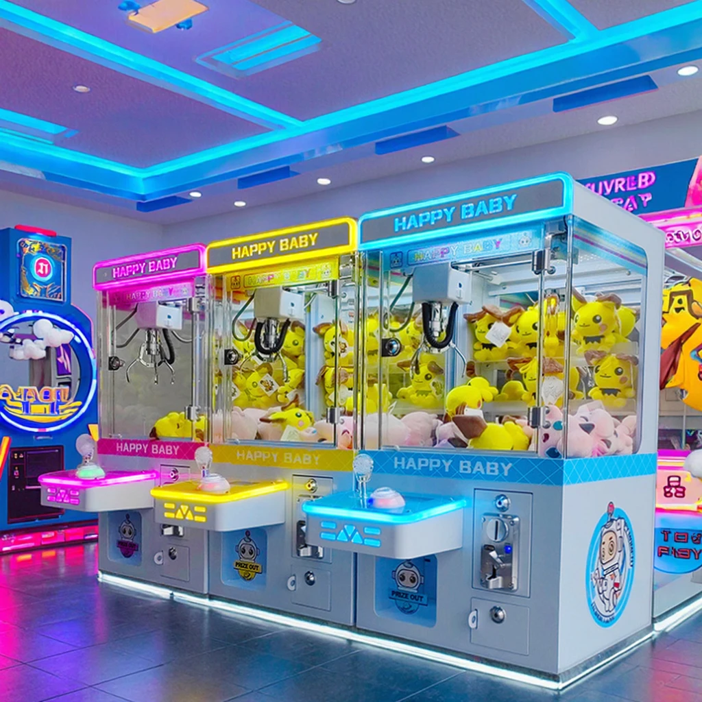 เครื่องเกมตู้คีบตุ๊กตาแบบหยอดเ - Arcade Toy Claw Vending Machine บทวิจารณ์และราคา