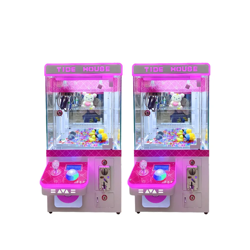 เครื่องเกมตู้คีบตุ๊กตาแบบหยอดเ - Arcade Toy Claw Vending Machine บทวิจารณ์และราคา
