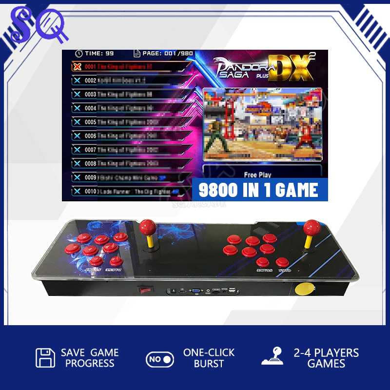 Pandora Saga DX 9800 All in On - Trackball Controller Arcade บทวิจารณ์และราคา