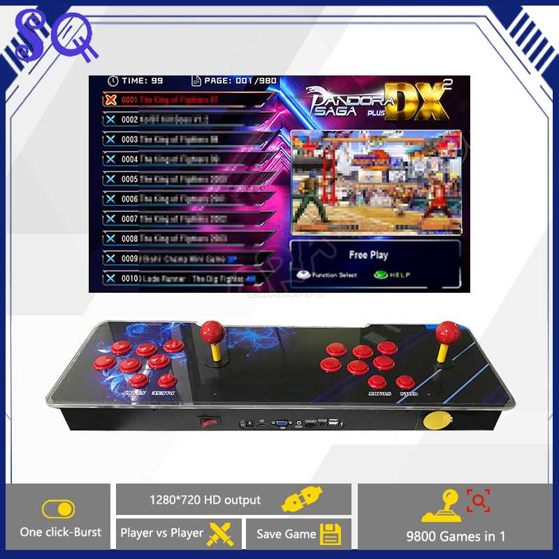 Pandora Saga DX 9800 All in On - Trackball Controller Arcade บทวิจารณ์และราคา