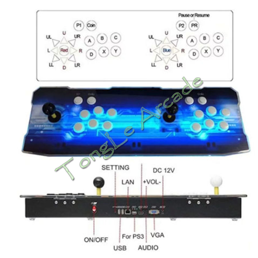 เครื่องเล่นเกม Pandora Saga EX - Trackball Controller Arcade บทวิจารณ์และราคา